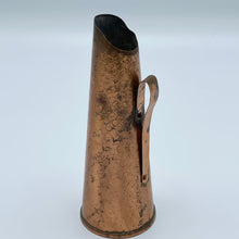 Load image into Gallery viewer, Vintage Mid-century Handarbeit Copper Flower Vase - Handmade