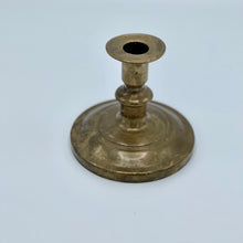 Load image into Gallery viewer, Vintage Heavy Brass Candle Holder
