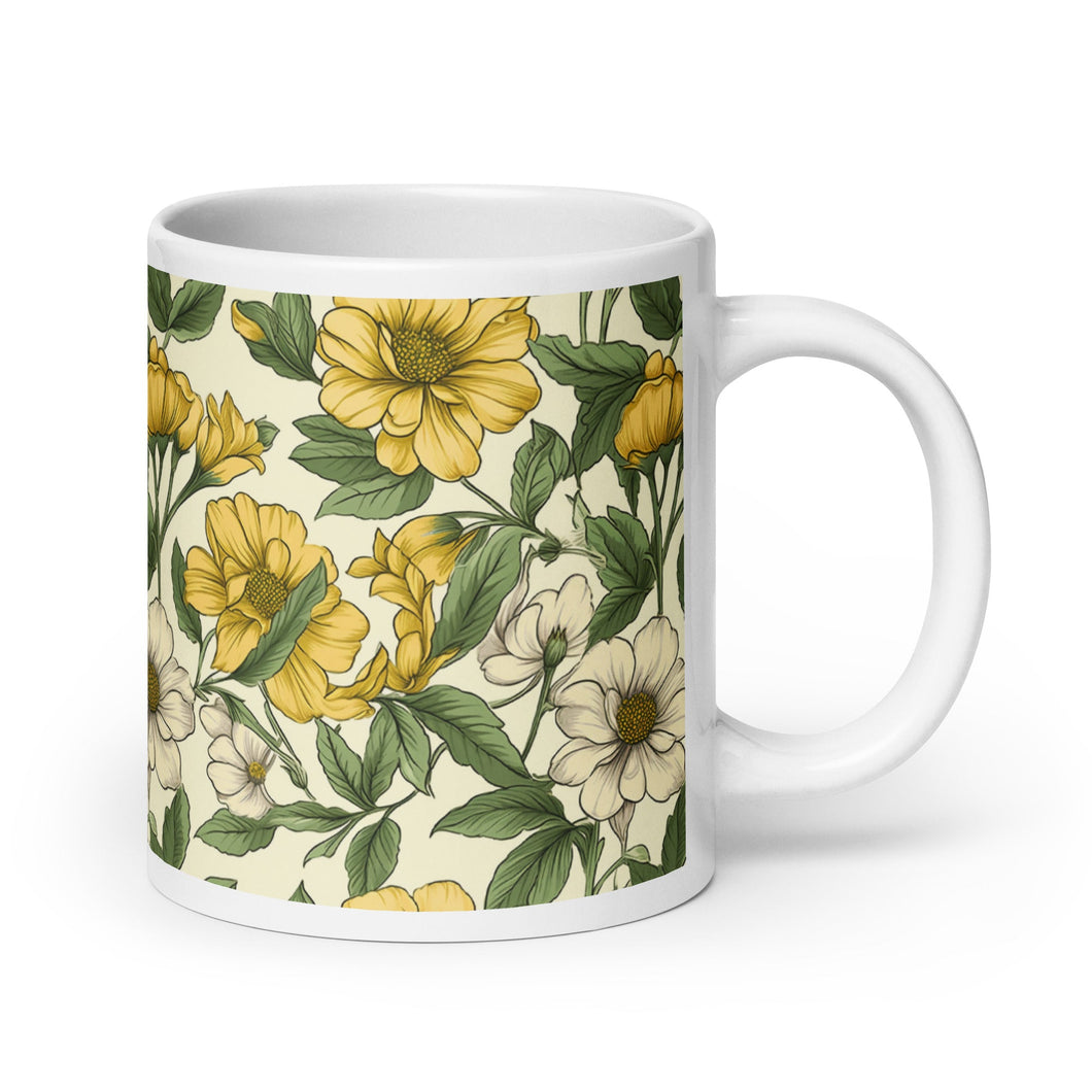 Betsy Floral Mug - The Celtic Farm