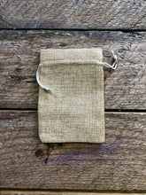 Load image into Gallery viewer, Burlap Gift/Sachet Bags with Drawstring (Jute Bag) - 4&quot;x5&quot; Quantity 25
