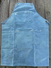 Load image into Gallery viewer, Canvas Apron - Waxed Canvas with Pockets