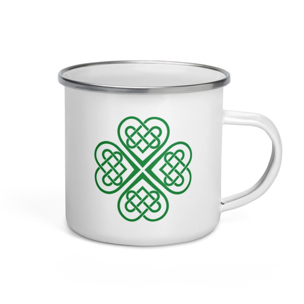 Celtic Enamel Mug