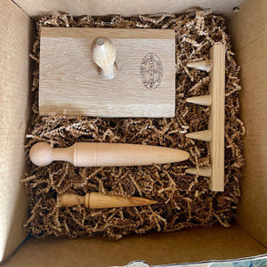 Dibbler Gift Box - Hardwood Seeding Tools - The Celtic Farm