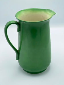 English Bungalow Green Pitcher - Made in England