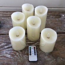 Load image into Gallery viewer, Flameless Candles with Remote - 6 Candles and Remote