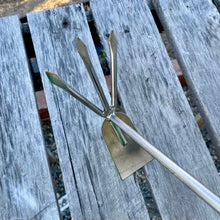 Load image into Gallery viewer, Garden Groundbreaker Tool with Hoe and Cultivator - Stainless and Hardwood - The Celtic Farm