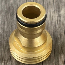 Load image into Gallery viewer, Garden Hose Brass Quick Connect Connector - The Celtic Farm