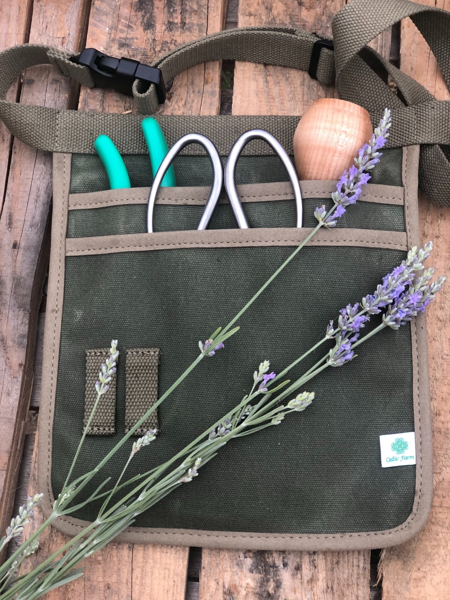 Portable Durable Canvas Garden Tool Bag Storage Gardening Tools