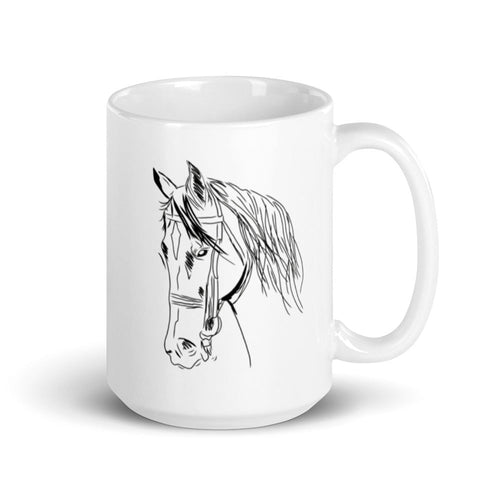Horse Coffee Mug - Farm Animal Collection - The Celtic Farm