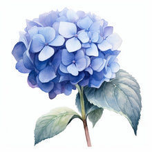 Load image into Gallery viewer, Hydrangea Flower Stationery - Note Cards and Envelopes (10) - The Celtic Farm