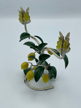 Load image into Gallery viewer, Italian Lemon Toleware Candle Holder - The Celtic Farm