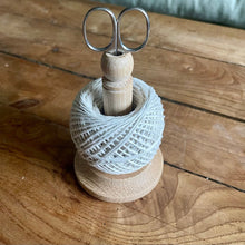 Load image into Gallery viewer, Oak String Tidy with Scissors and Twine - The Celtic Farm