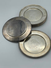 Load image into Gallery viewer, Silver Plated Desert Plates (8) - The Celtic Farm