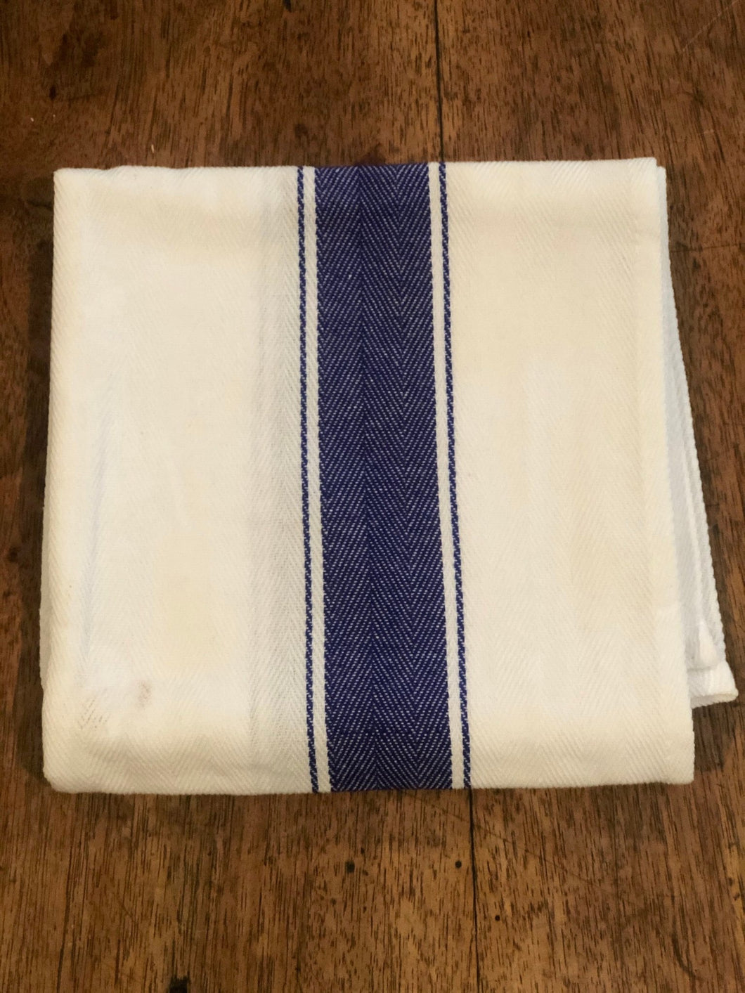Striped Cotton Kitchen Towel Set (3) - High Weight Cotton Dish Towel Set with Herringbone Weave - The Celtic Farm