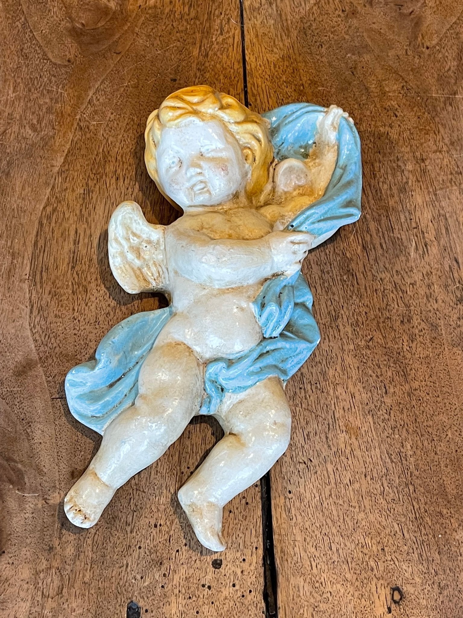 Vintage Chalkware Cherub - Wall Hanging – The Celtic Farm