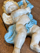 Load image into Gallery viewer, Vintage Chalkware Cherub - Wall Hanging - The Celtic Farm