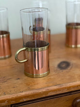 Load image into Gallery viewer, Vintage Irish Coffee Set with Copper - Buechler Copper and Brass - The Celtic Farm