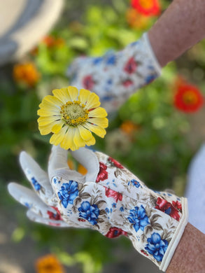 Women's Floral Gardening and Project Gloves 